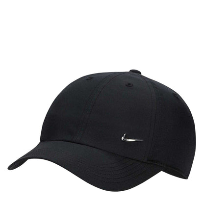 Black - Front - Nike Childrens-Kids Swoosh Cap