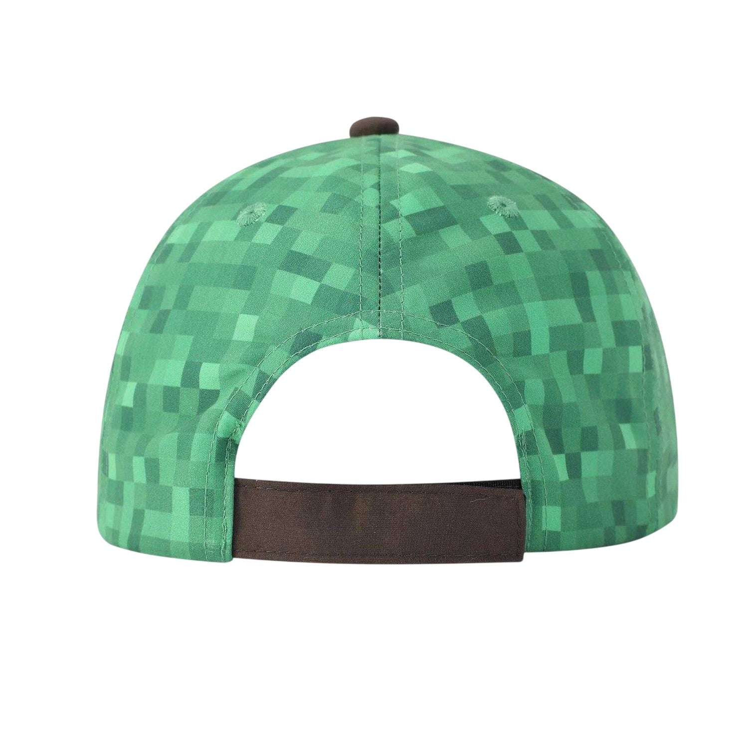 Green - Back - Minecraft Childrens-Kids Baseball Cap