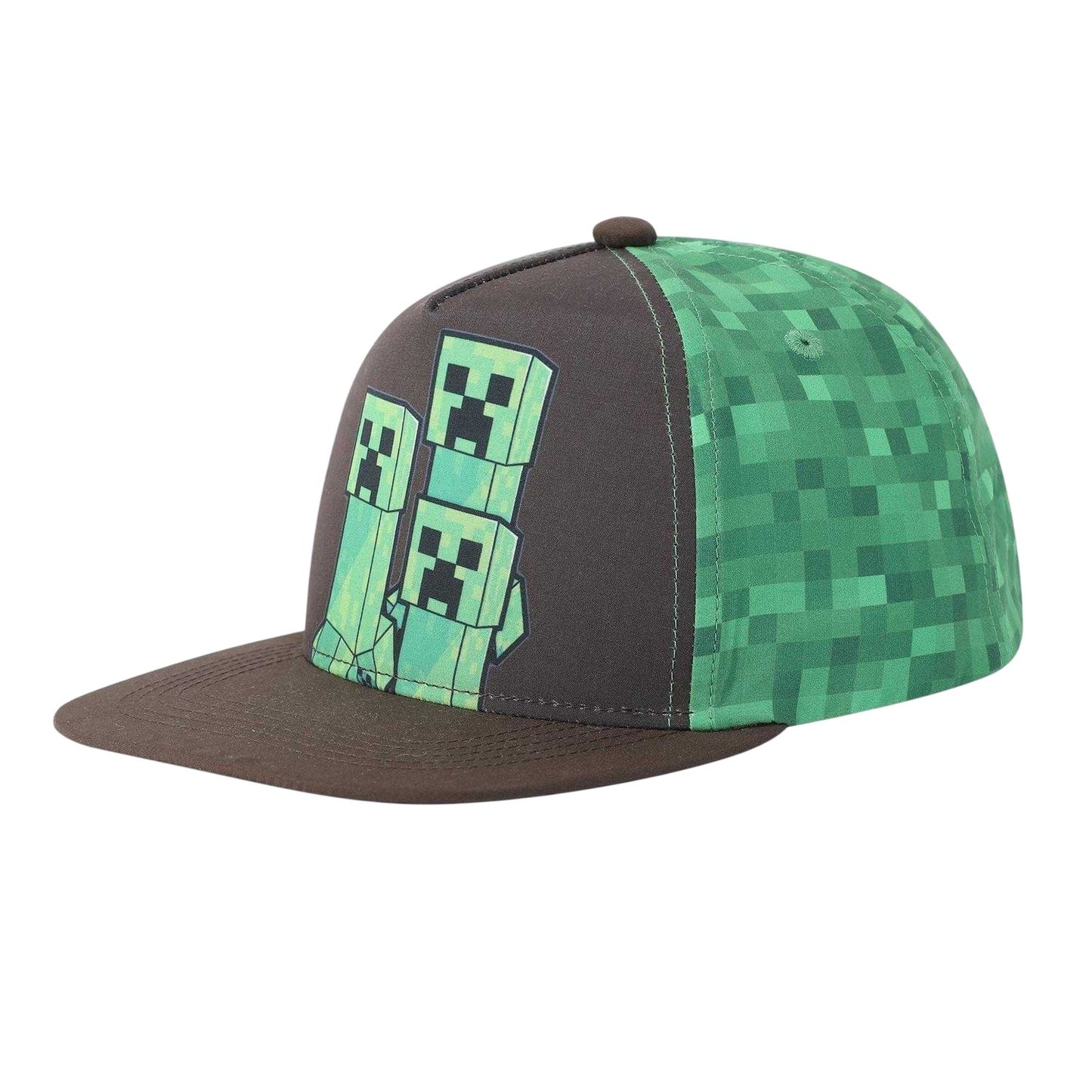 Green - Lifestyle - Minecraft Childrens-Kids Baseball Cap