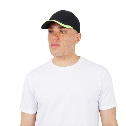 Black-Yellow - Lifestyle - Brave Soul Baseball Cap