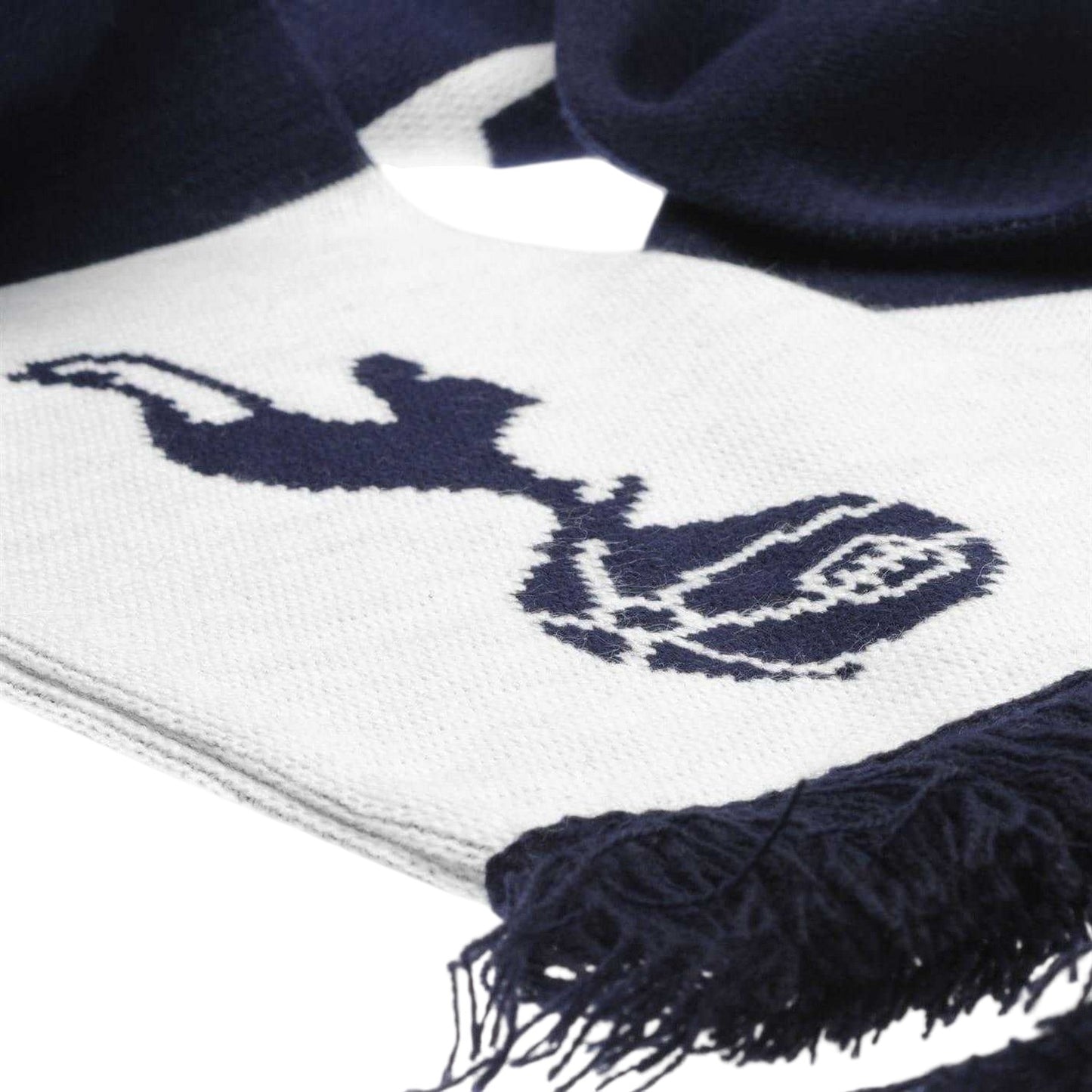White-Navy Blue - Lifestyle - Tottenham Hotspur FC Team Crest Acrylic Scarf