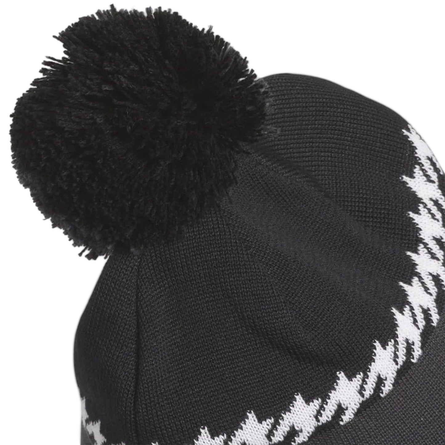 Black - Side - Adidas Lettering Cold.Rdy Bobble Hat
