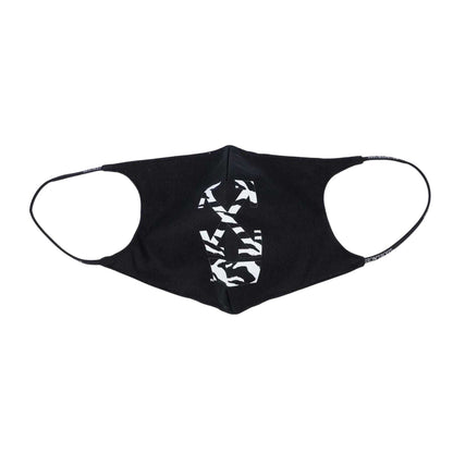 Black - Front - Off White Arrow Face Mask