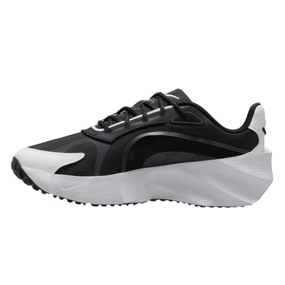 Black-White - Back - Nike Womens-Ladies Aura Edge Mesh Trainers