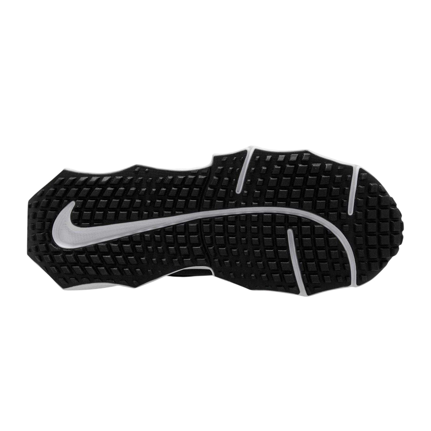 Black-White - Lifestyle - Nike Womens-Ladies Aura Edge Mesh Trainers