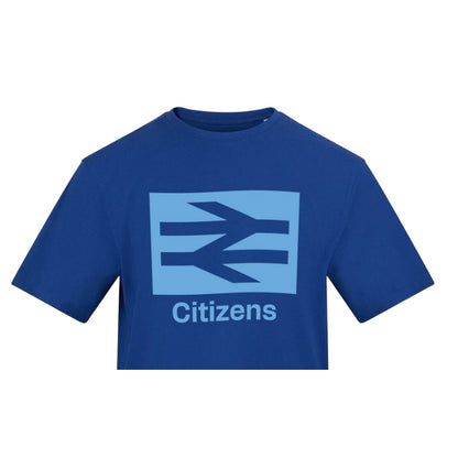 Blue - Side - AWD Mens Citizens Icons T-Shirt