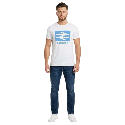 White - Lifestyle - AWD Mens Citizens Icons T-Shirt