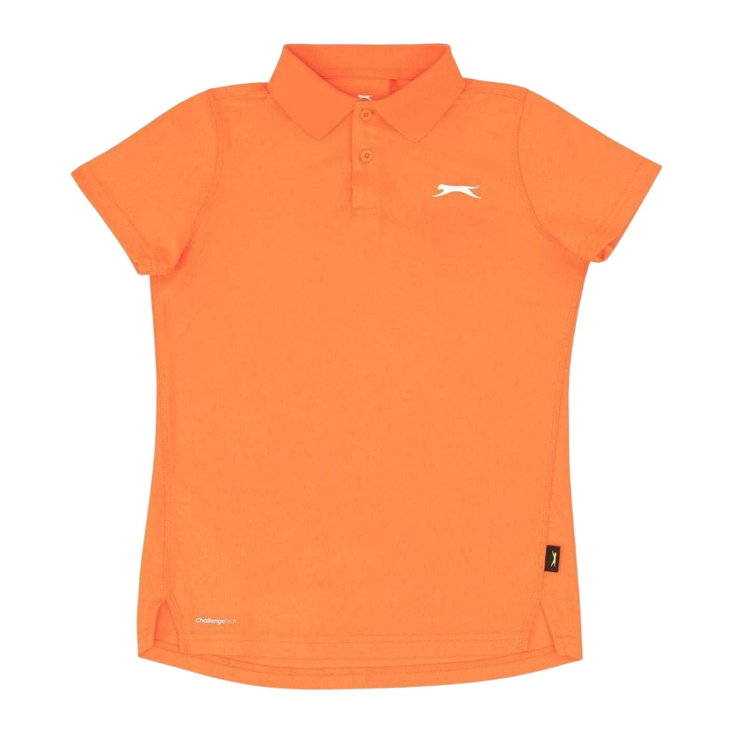 Orange - Front - Slazenger Boys Lightweight Polo Shirt