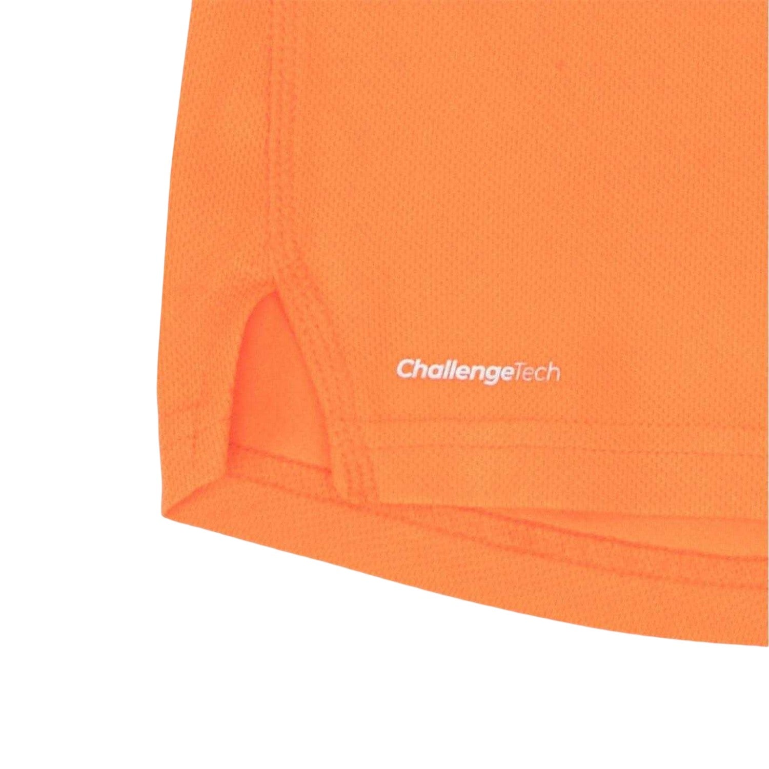 Orange - Side - Slazenger Boys Lightweight Polo Shirt