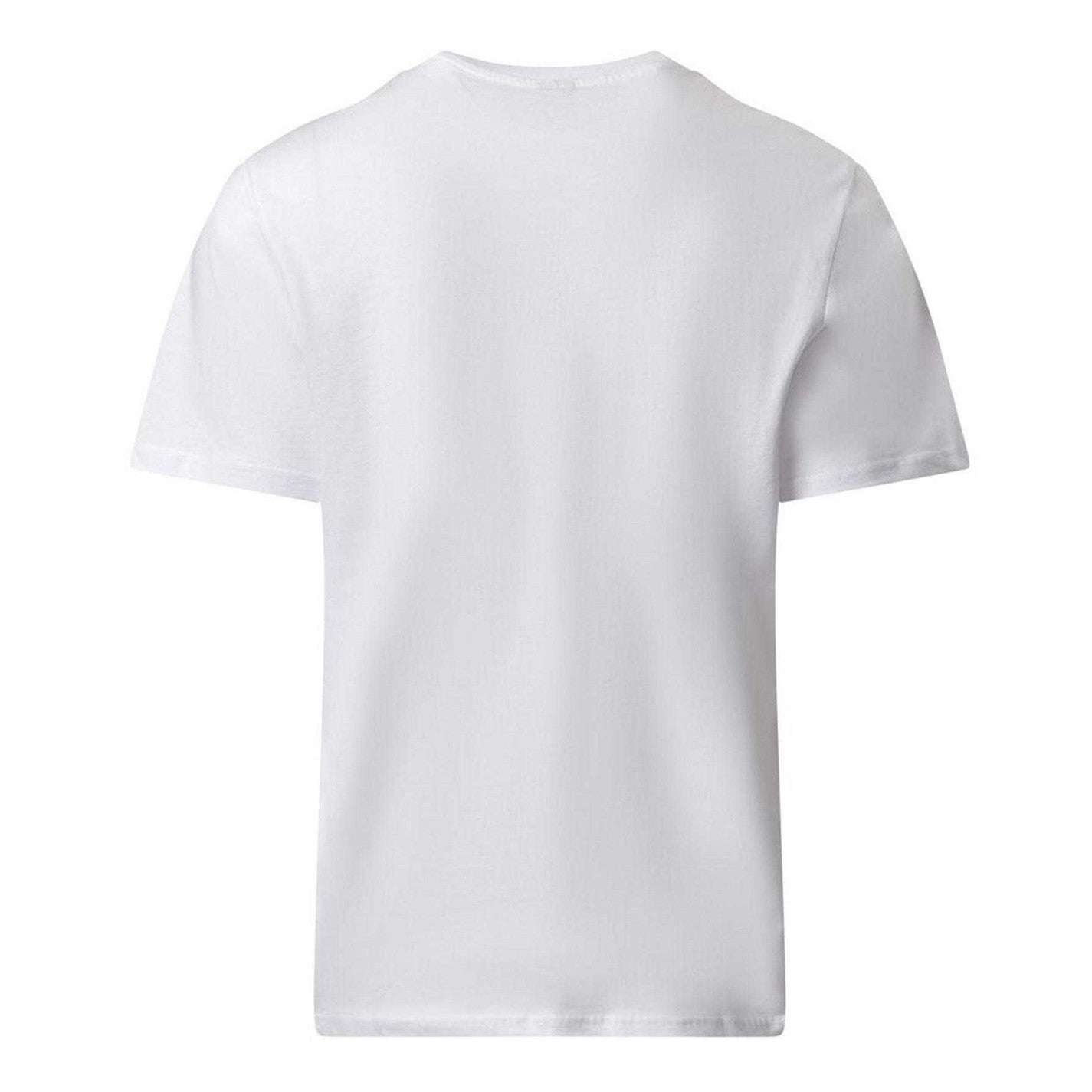 White - Back - Gym King Mens Victory T-Shirt