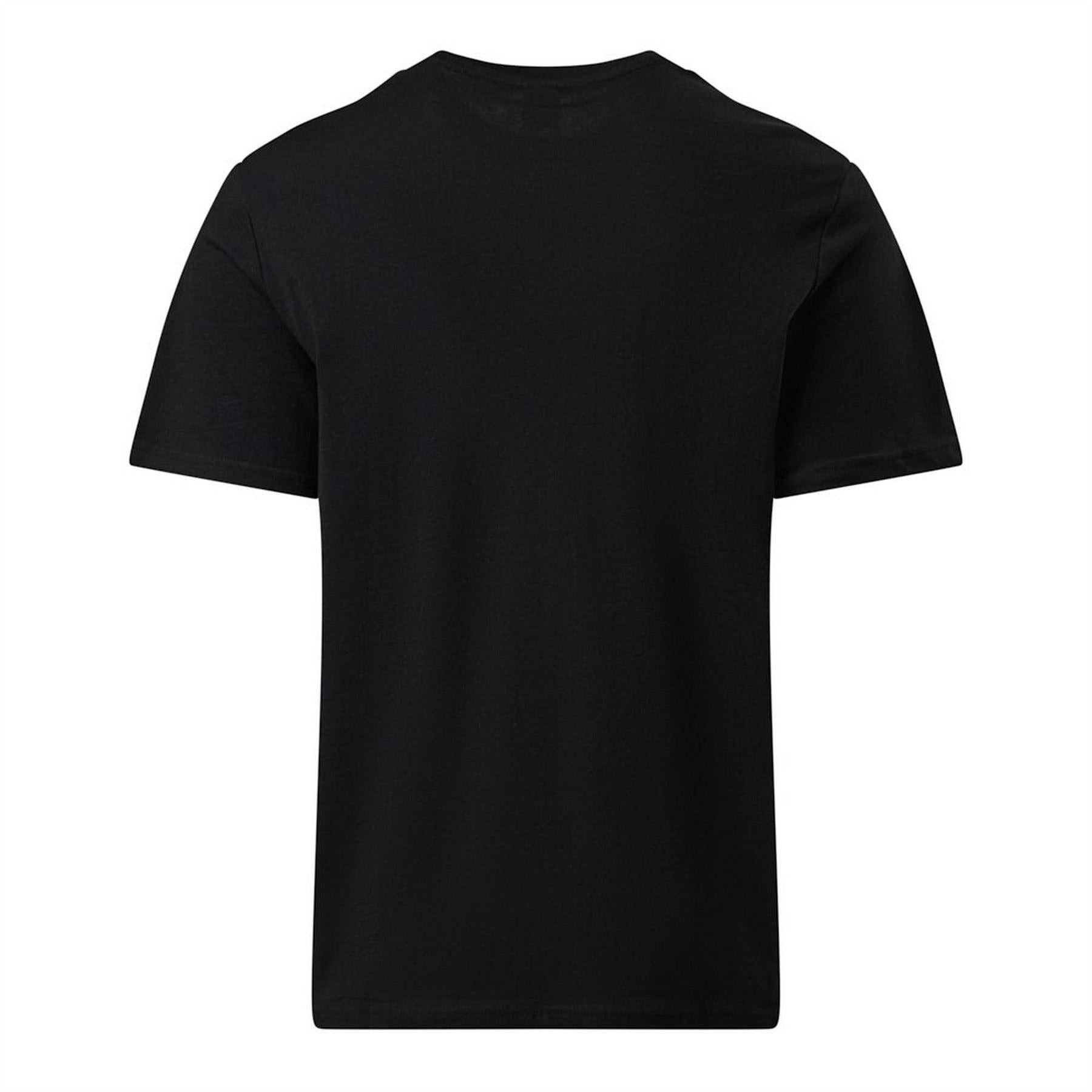Black - Back - Gym King Mens Victory T-Shirt