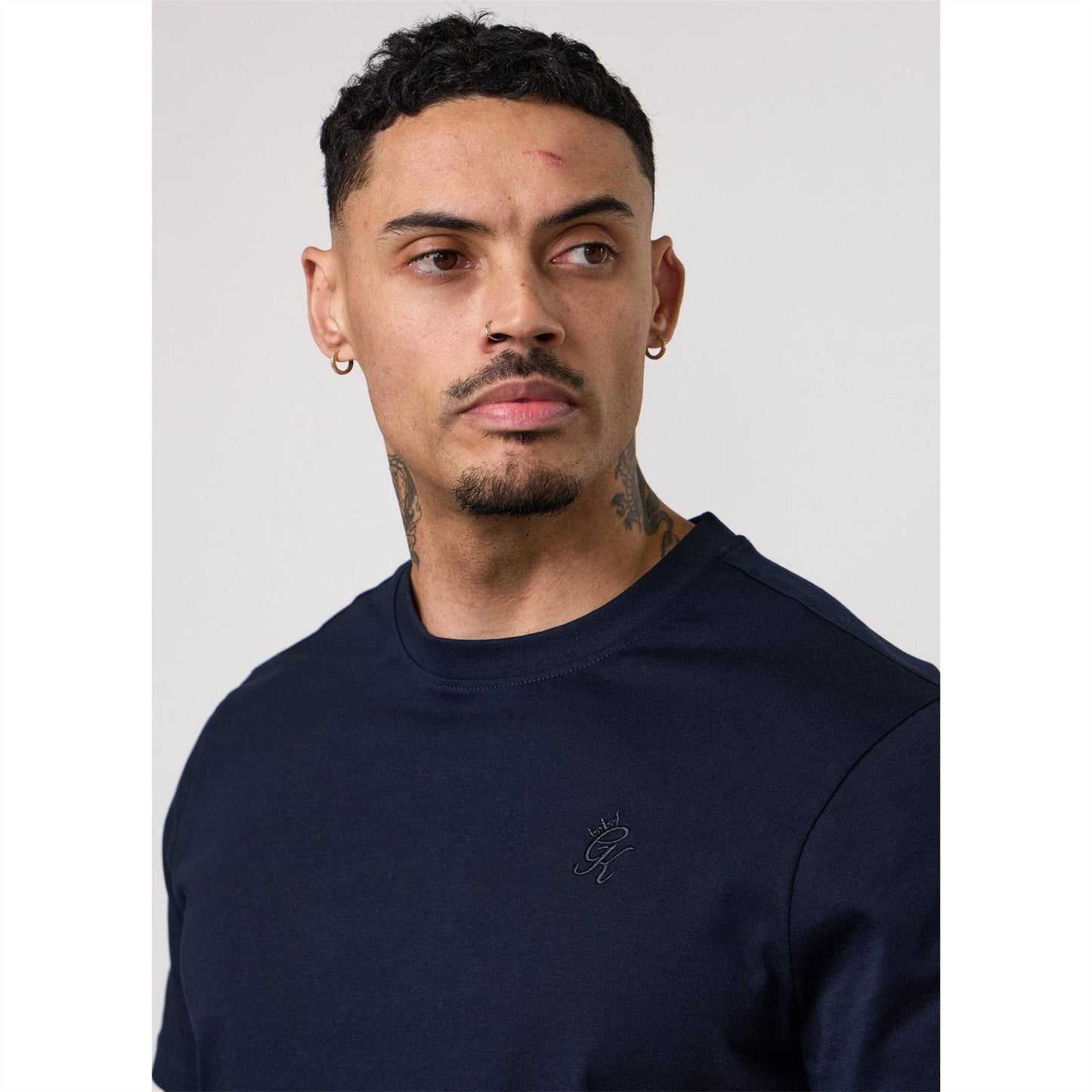 Black - Pack Shot - Gym King Mens Victory T-Shirt