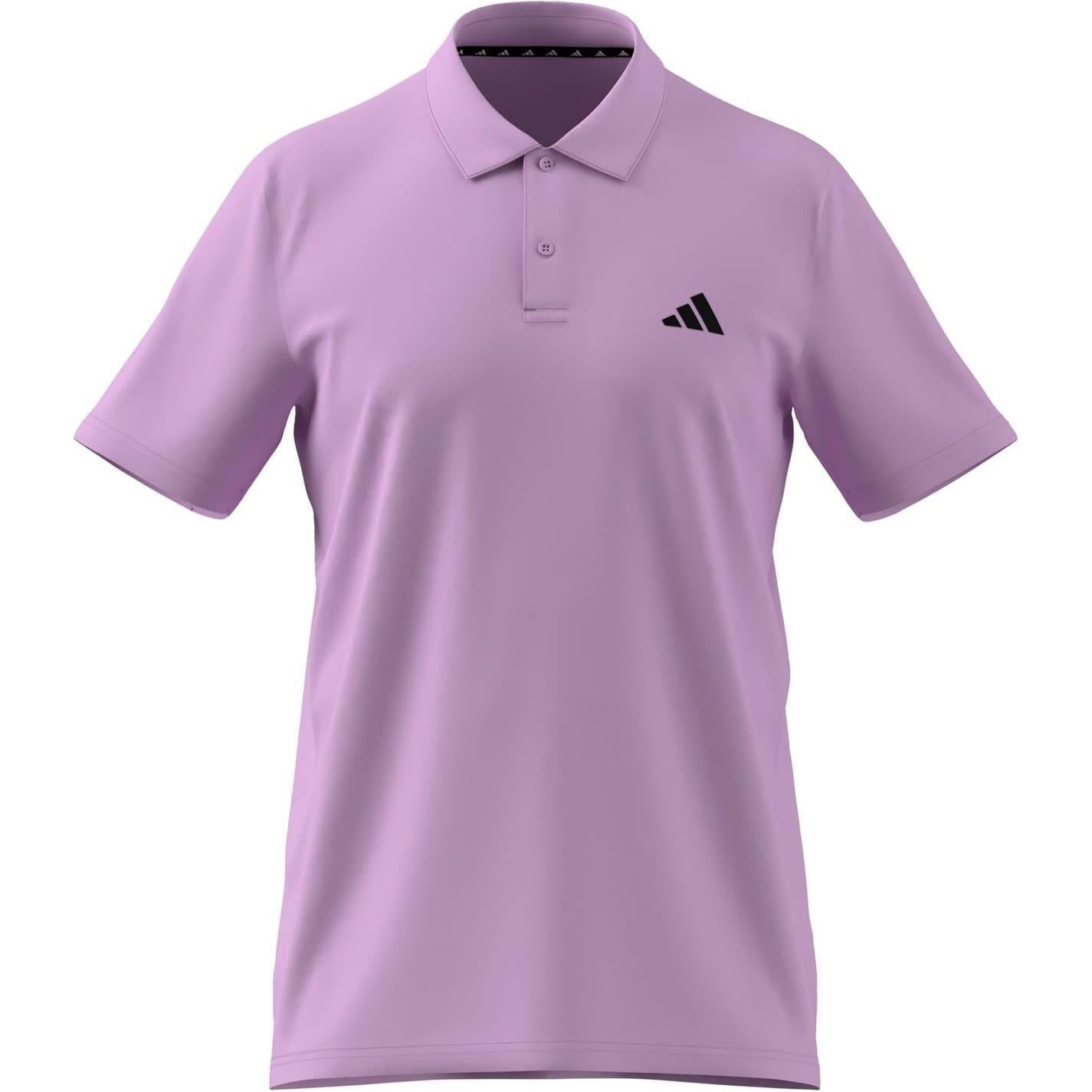 Lilac - Front - Adidas Mens Fab Polo Shirt