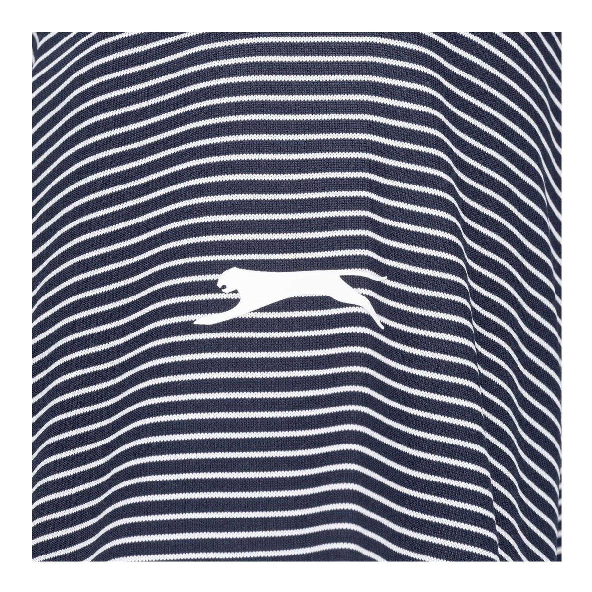 Navy - Lifestyle - Slazenger Mens Micro-Stripe Golf Polo Shirt