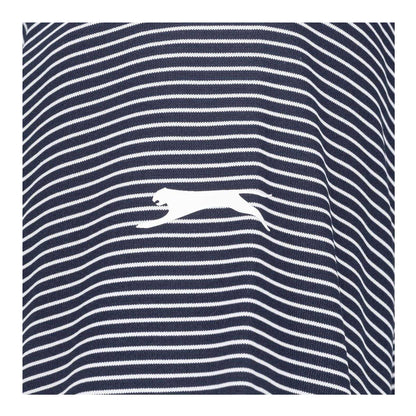 Navy - Lifestyle - Slazenger Mens Micro-Stripe Golf Polo Shirt