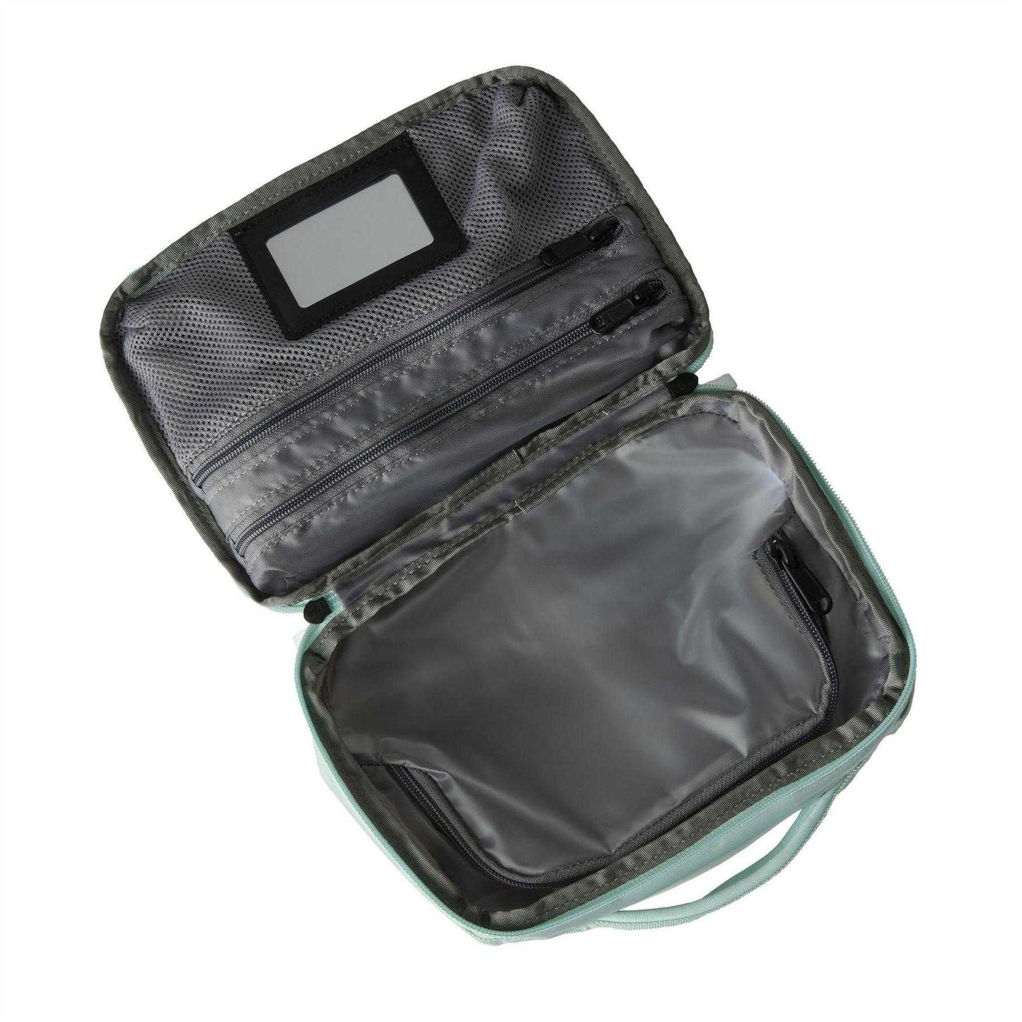 Pastel Blue - Back - The North Face Base Camp Voyager Logo Travel Toiletry Bag