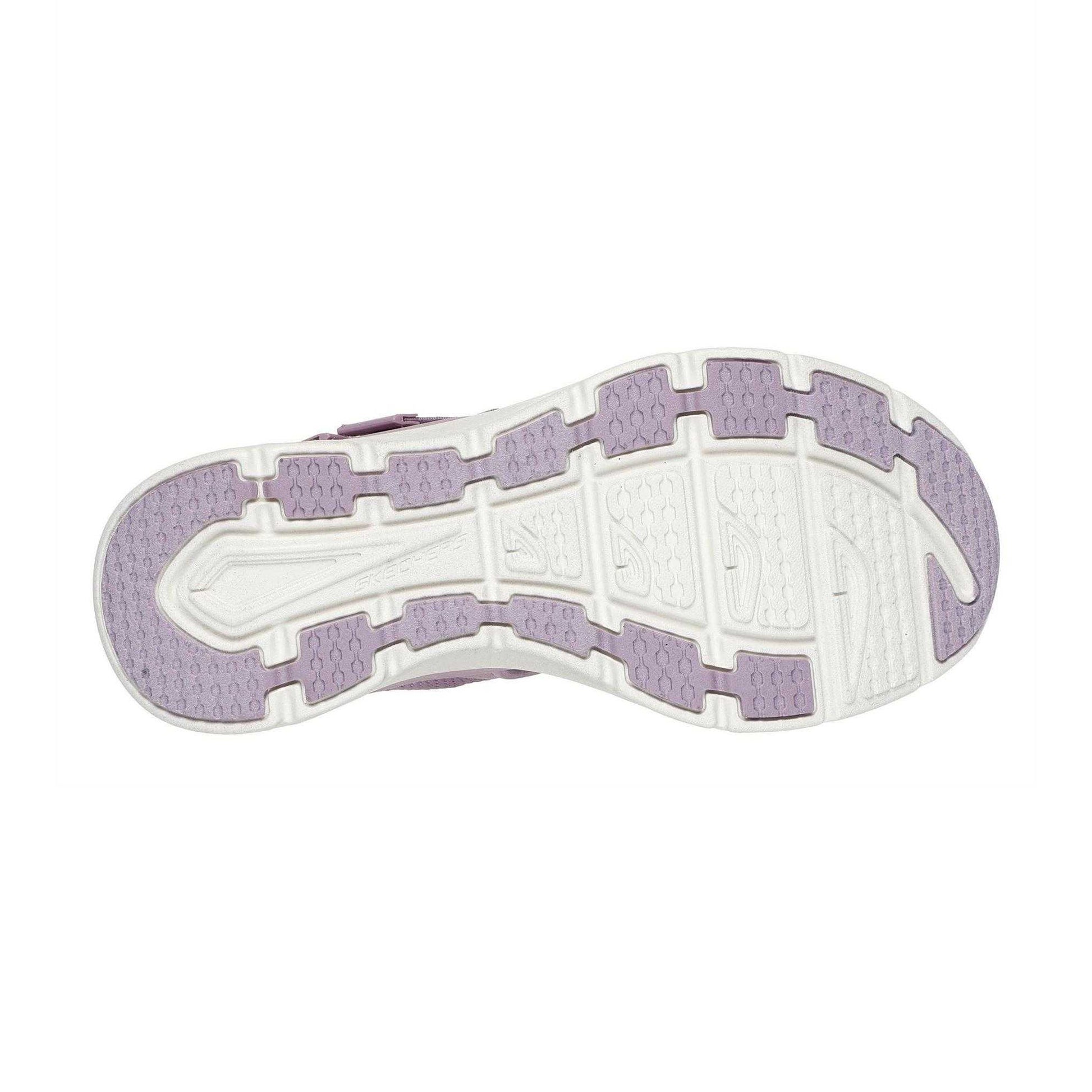 Lavender - Pack Shot - Skechers Womens-Ladies D´Lux Walker Sports Sandals