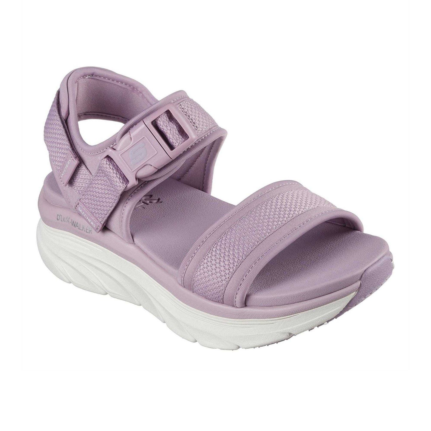 Lavender - Front - Skechers Womens-Ladies D´Lux Walker Sports Sandals