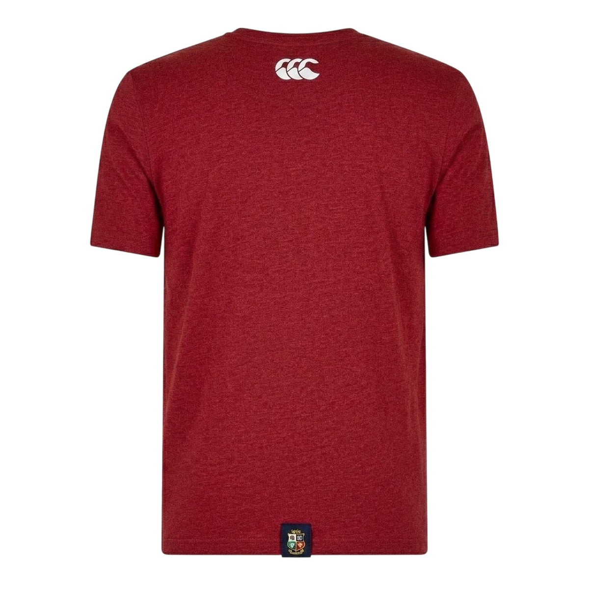 Red Dahlia - Back - Canterbury Mens Monument 2025 British & Irish Lions T-Shirt