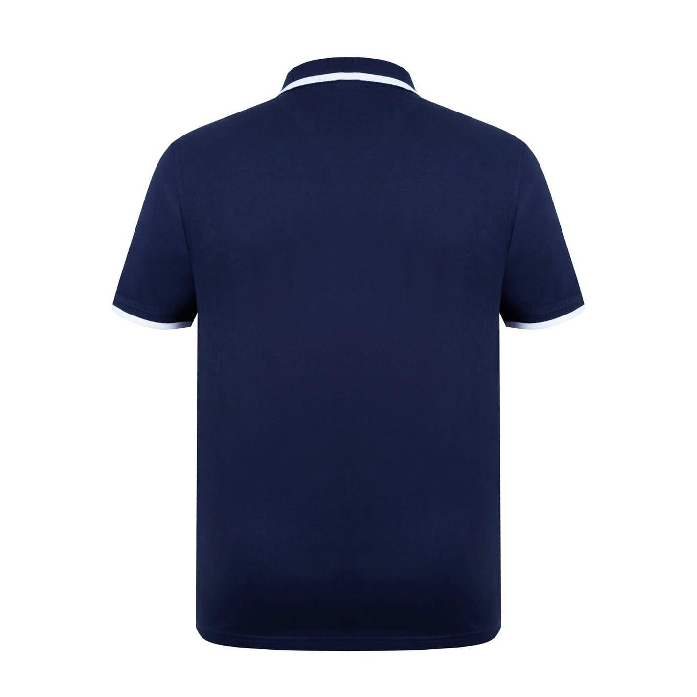 Navy - Back - SoulCal Mens Signature Polo Shirt