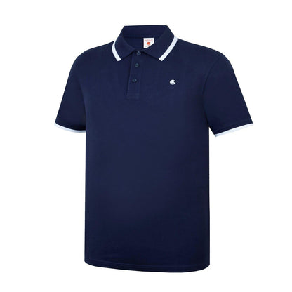 Navy - Side - SoulCal Mens Signature Polo Shirt