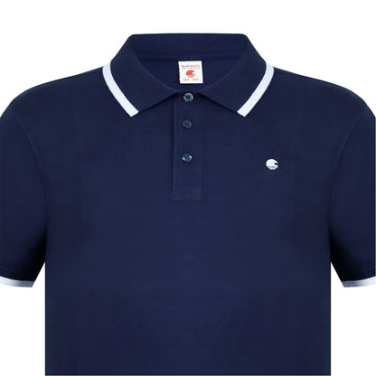Navy - Pack Shot - SoulCal Mens Signature Polo Shirt