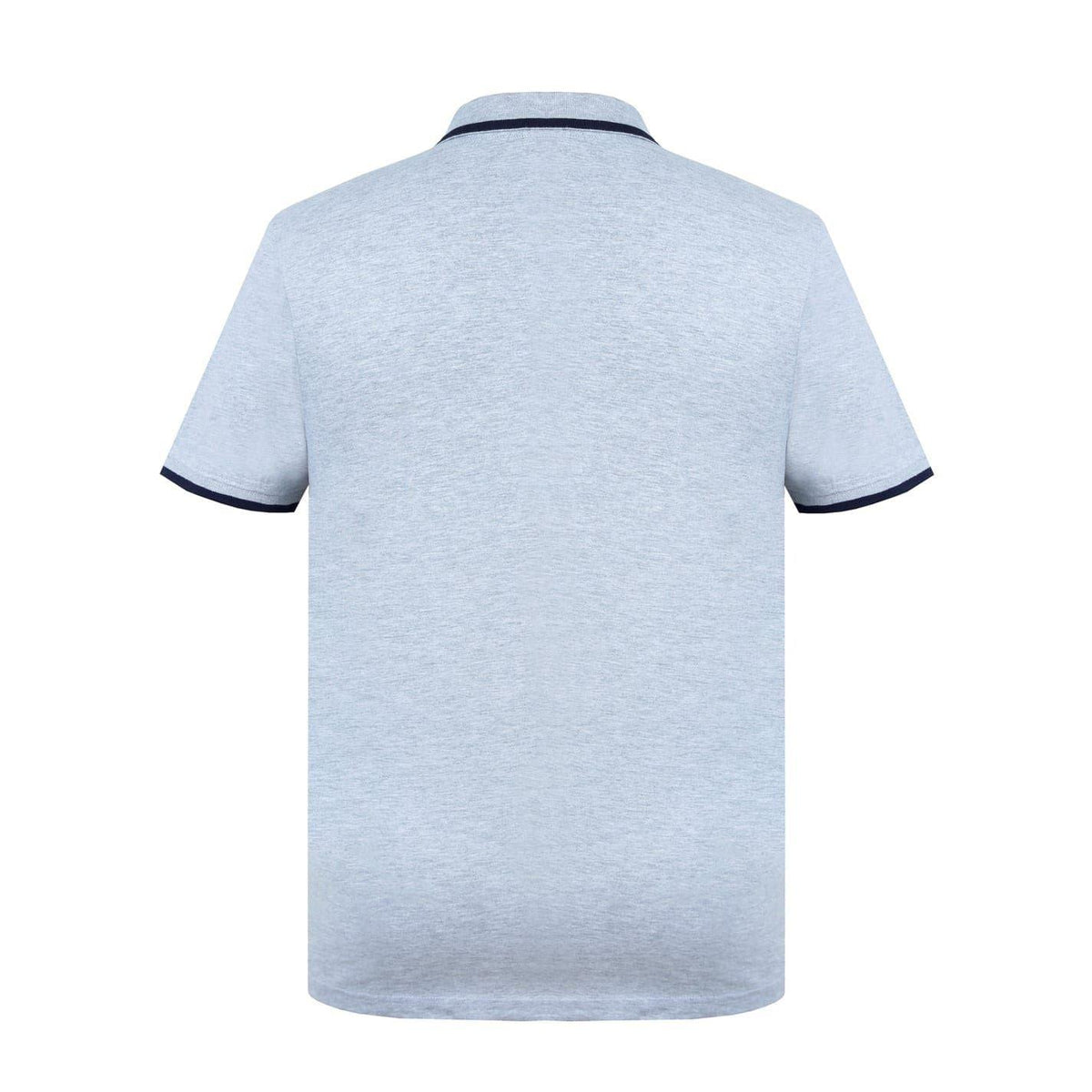 Grey Marl - Back - SoulCal Mens Signature Polo Shirt