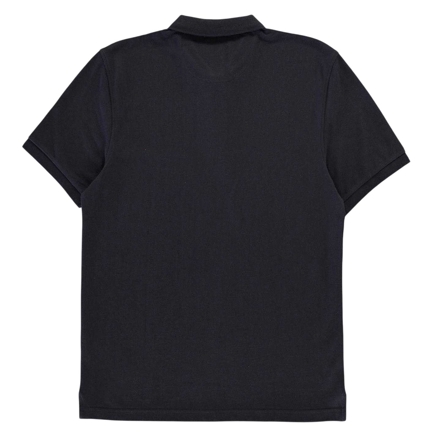 True Navy - Back - Farah Mens Cotton Short-Sleeved Polo Shirt