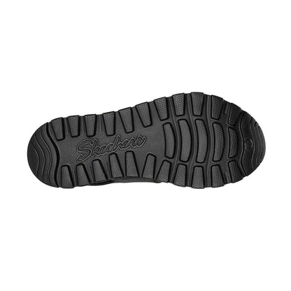 Black - Lifestyle - Skechers Womens-Ladies Arch Fit Flat Sandals
