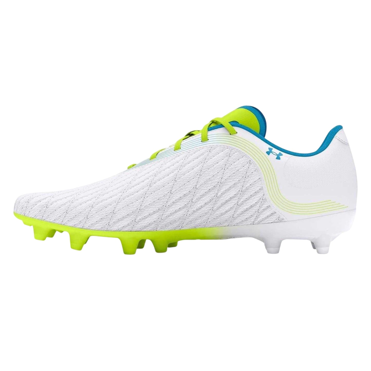 White - Back - Under Armour Womens-Ladies Clone Mg Pro 3 Lace Up Football Boots