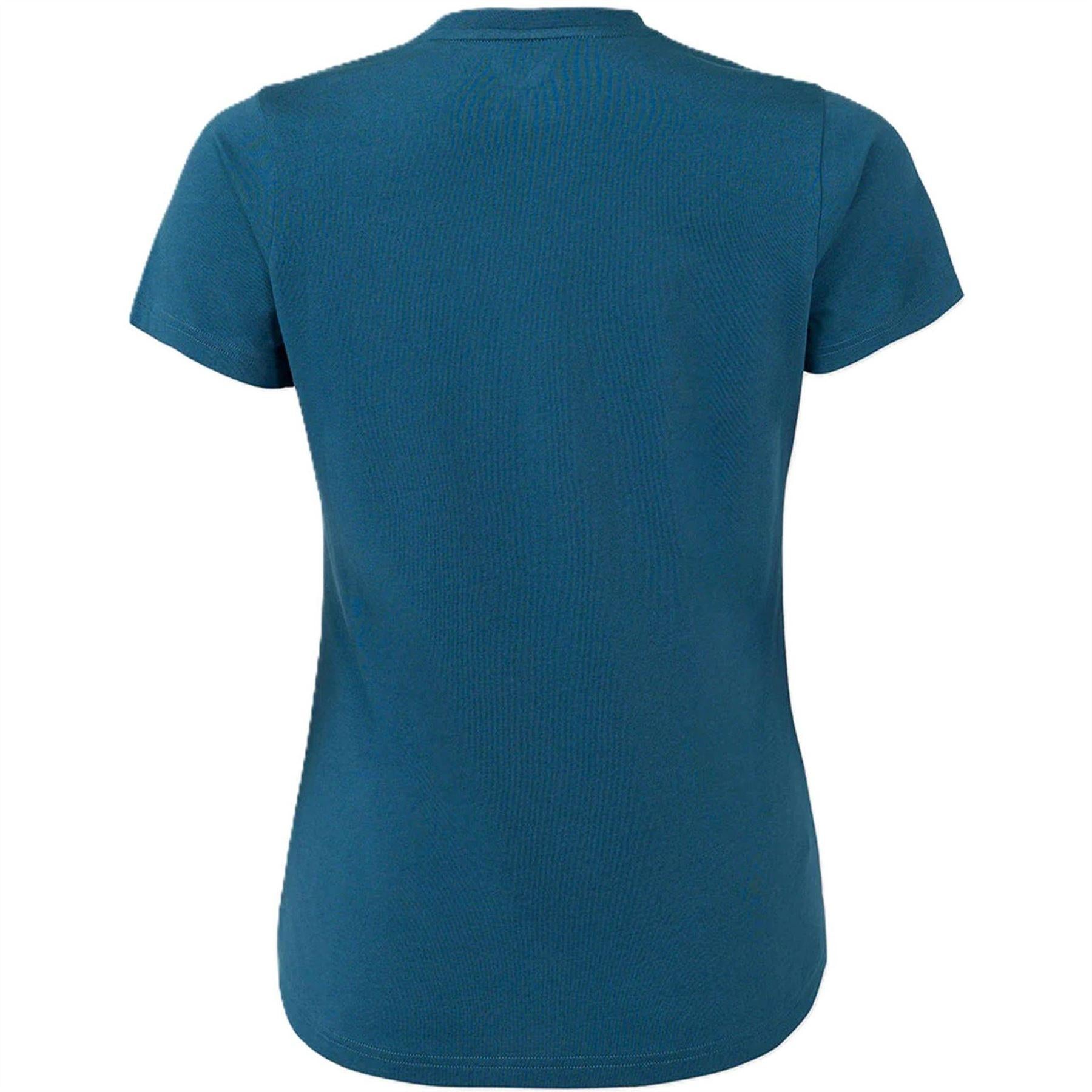 Peacoat - Back - Castore Womens-Ladies England Cotton T-Shirt
