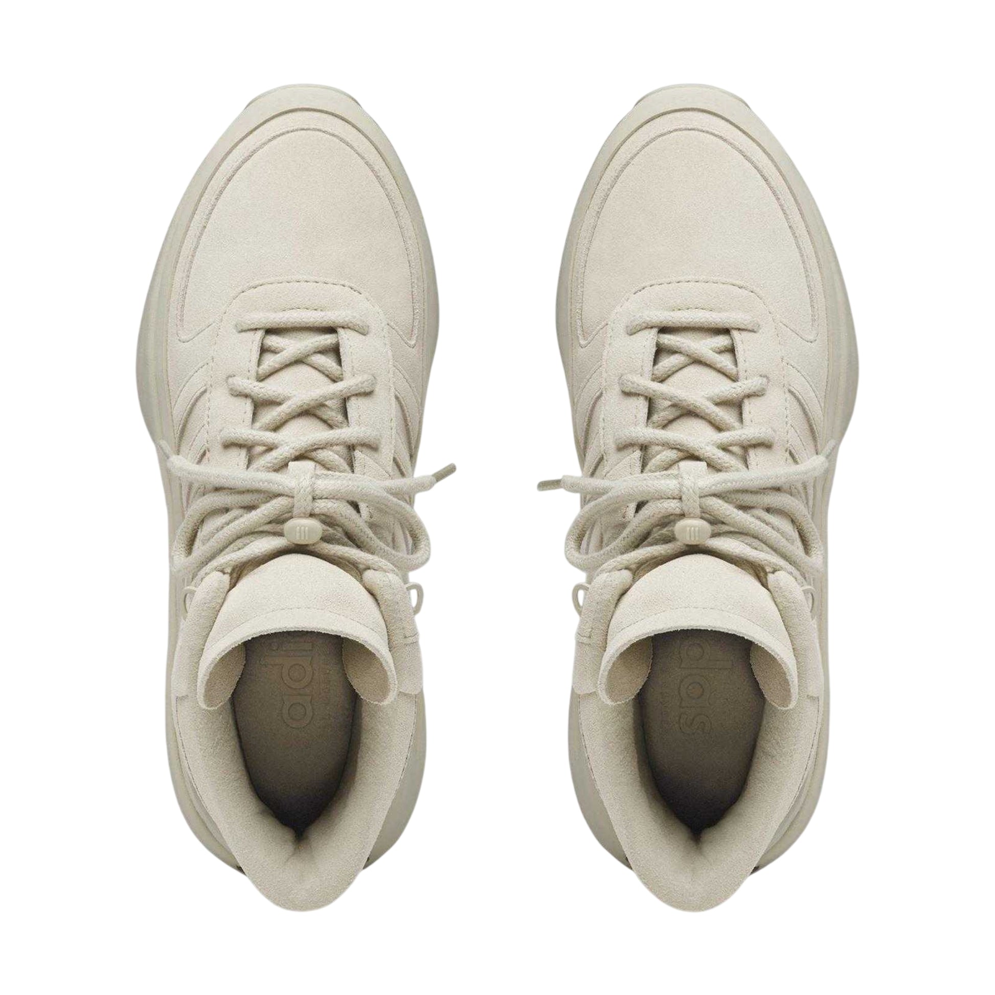 Sesame - Side - Adidas Childrens-Kids Athletics Los Angeles Suede Basketball Shoes