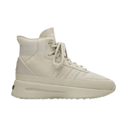 Sesame - Front - Adidas Childrens-Kids Athletics Los Angeles Suede Basketball Shoes