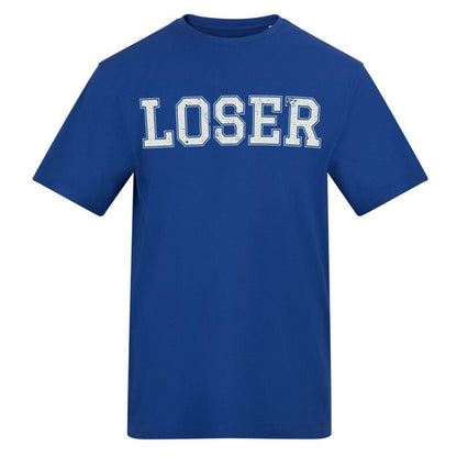 Blue - Front - AWD Mens Loser T-Shirt