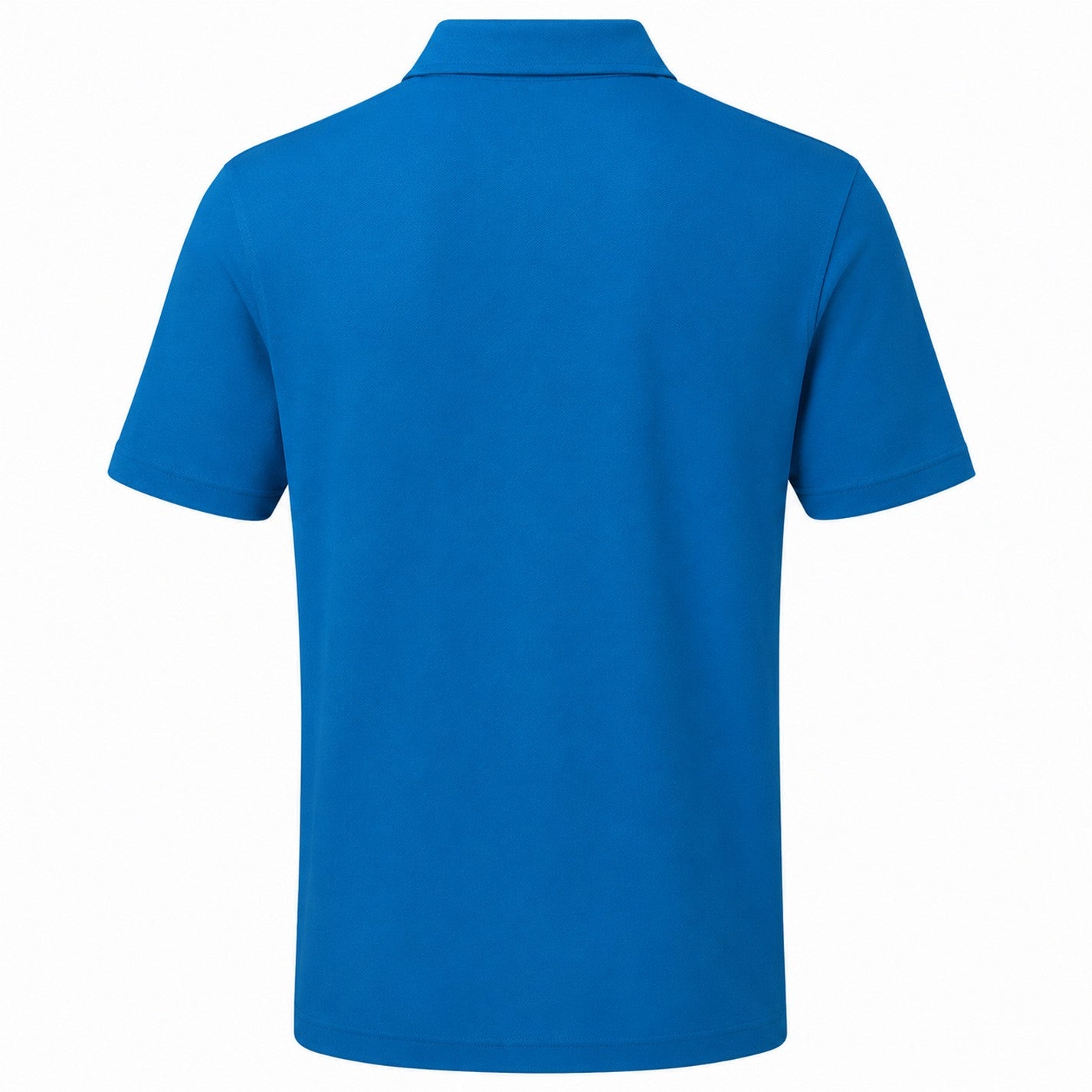 Cobalt - Back - FootJoy Childrens-Kids Pique Stretch Short-Sleeved Polo Shirt
