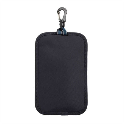 Navy - Back - Boss X Russel Recycled Nylon Neck Pouch