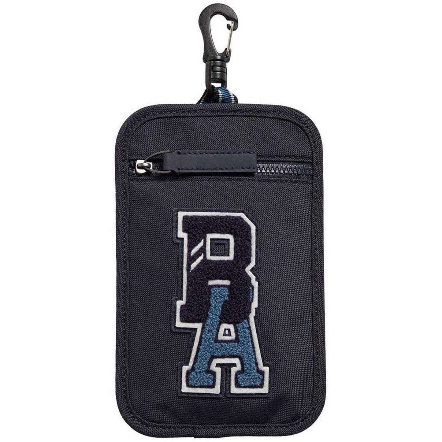 Navy - Front - Boss X Russel Recycled Nylon Neck Pouch