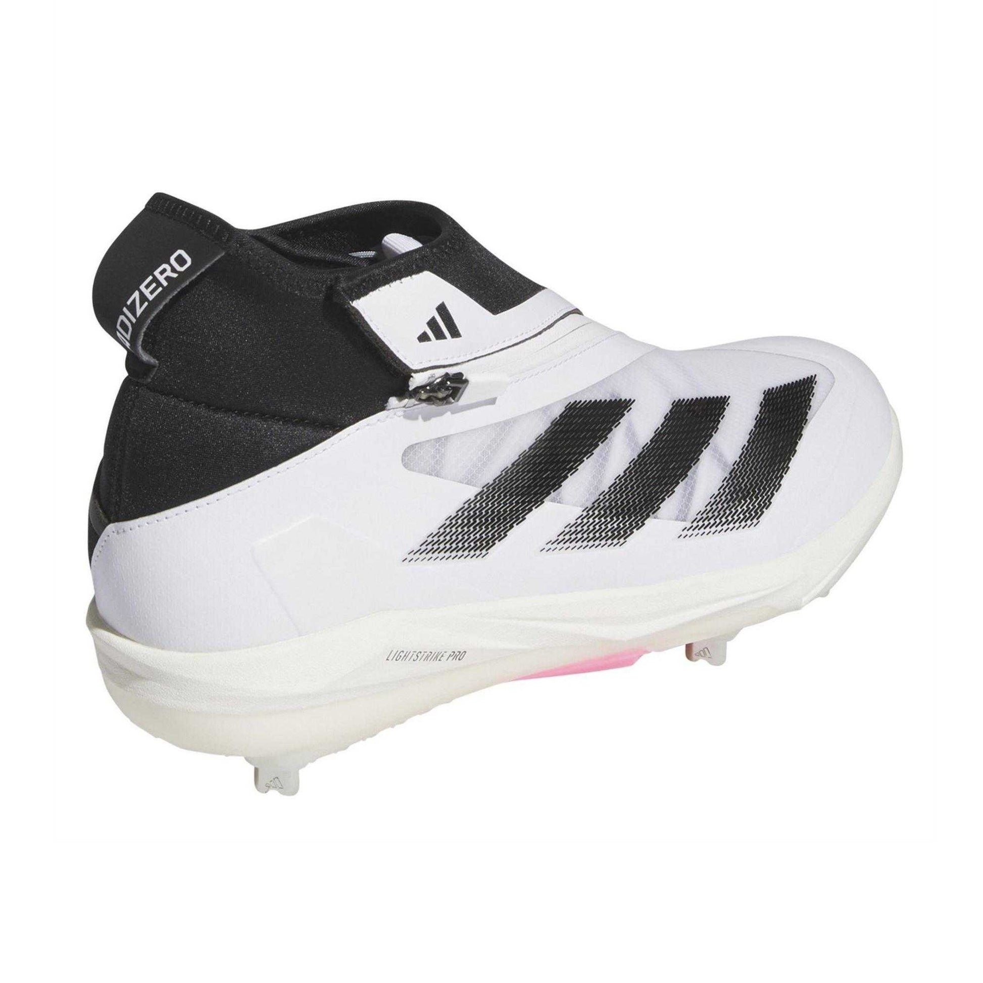White - Back - Adidas Mens Impact 3 Stripes Zip Trainers