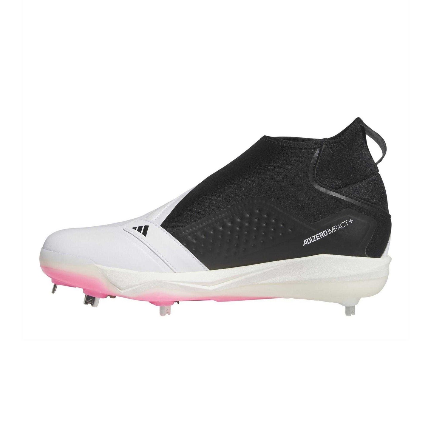 White - Side - Adidas Mens Impact 3 Stripes Zip Trainers