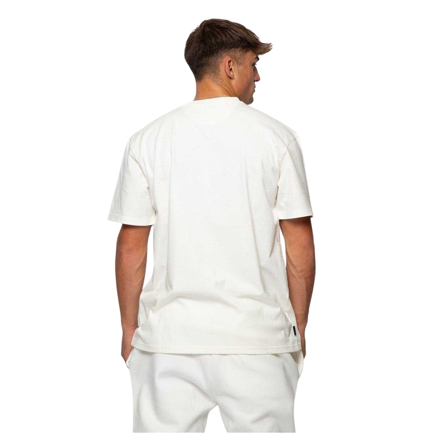 Snow White - Back - Established Mens Embroidered Pocket T-Shirt