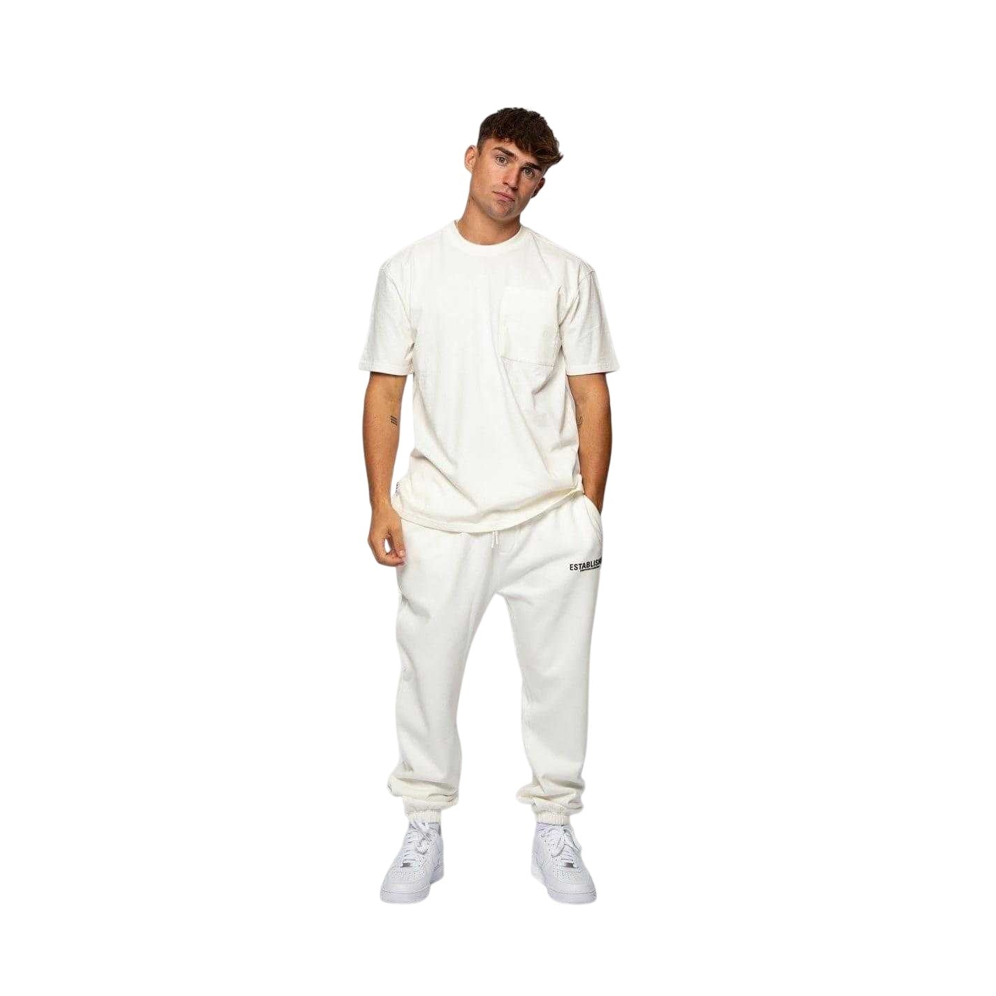 Snow White - Lifestyle - Established Mens Embroidered Pocket T-Shirt
