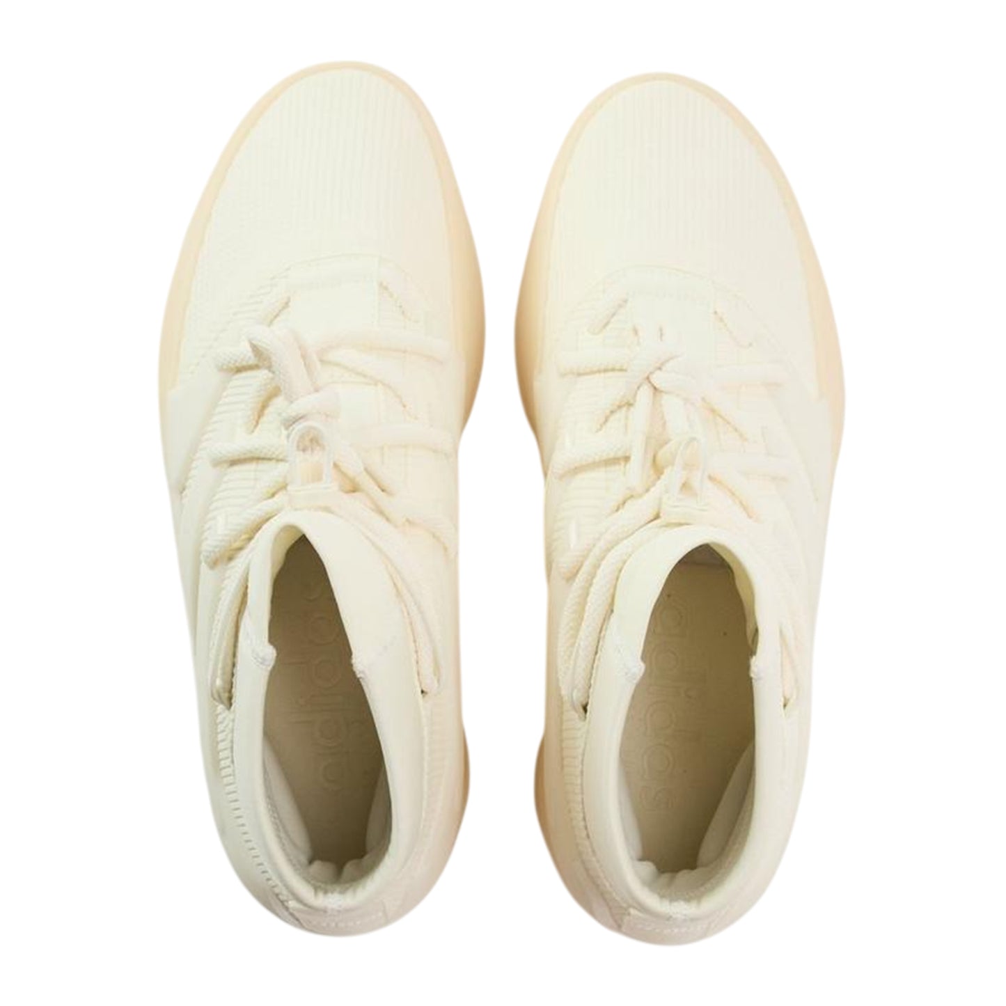 Cream - Side - Adidas Mens Fear Of God Basketball Shoes