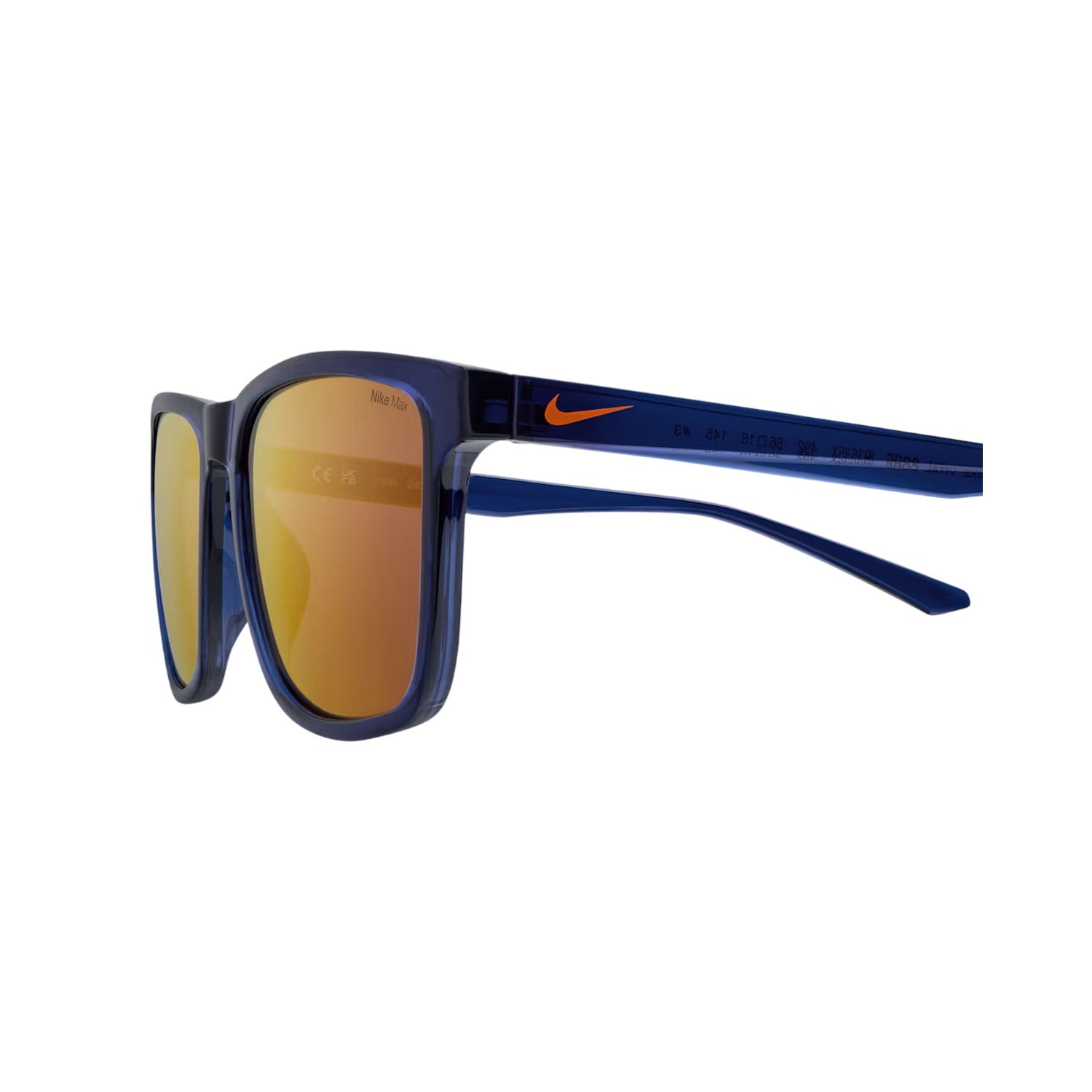 Navy Blue-Orange - Lifestyle - Nike Vital Core Mirrored Sunglasses