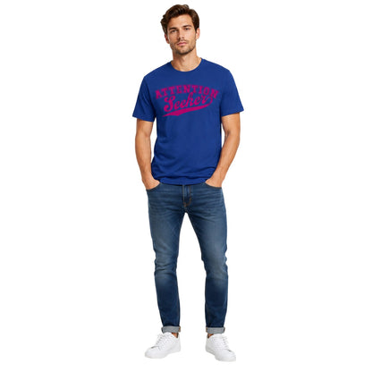 Blue - Lifestyle - AWD Mens Attention Seeker T-Shirt