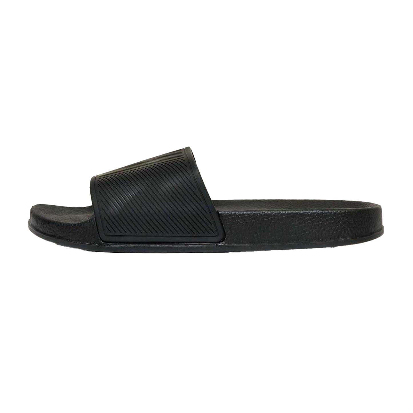 Black - Back - Threadbare Mens Arlo Slides