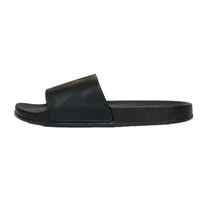 Black - Back - Threadbare Mens Arlo Slides