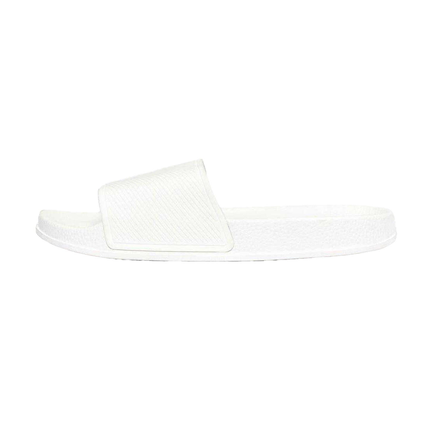 White - Back - Threadbare Mens Arlo Slides