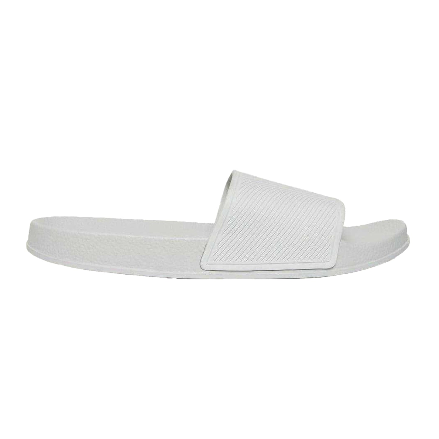 Grey - Front - Threadbare Mens Arlo Slides