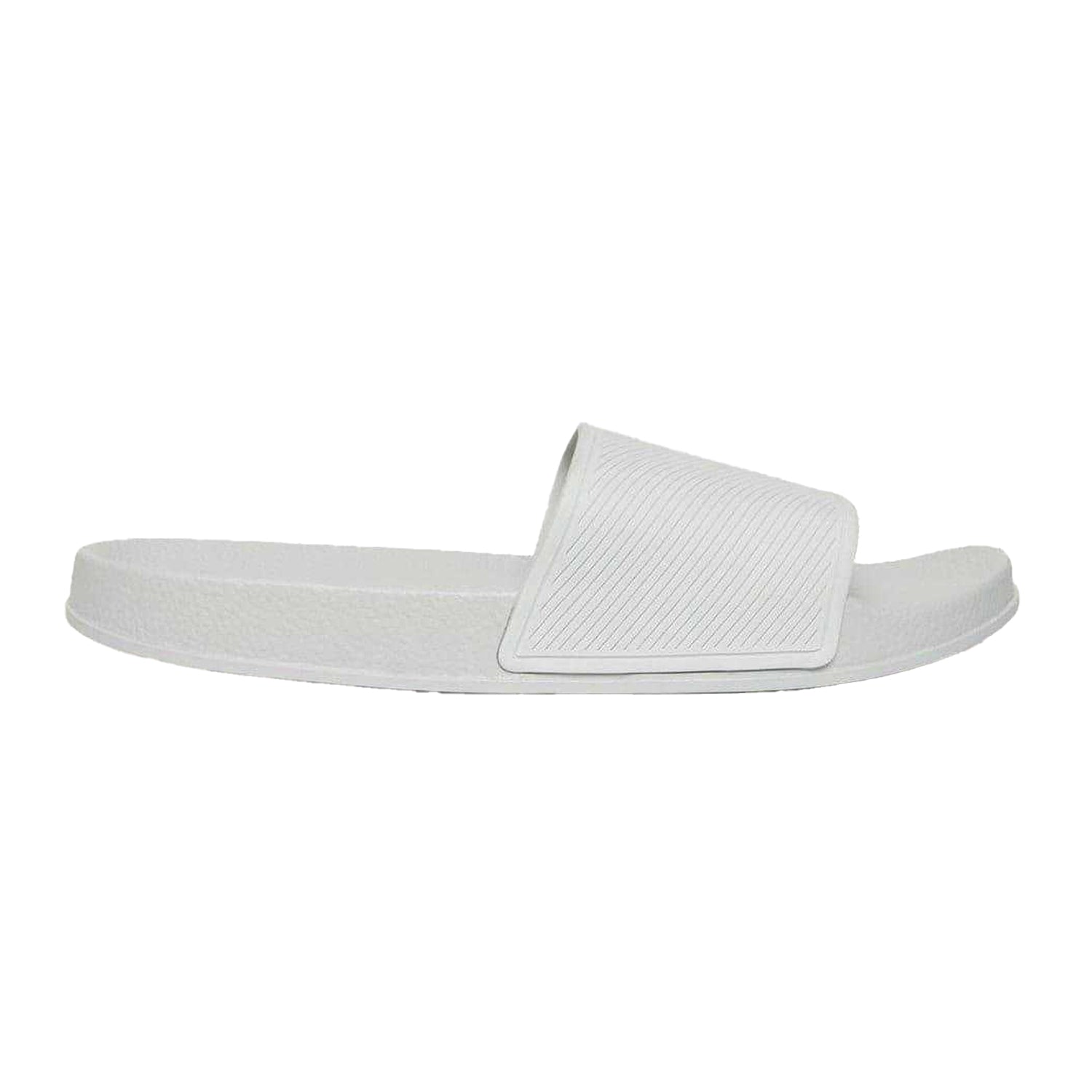 Grey - Front - Threadbare Mens Arlo Slides