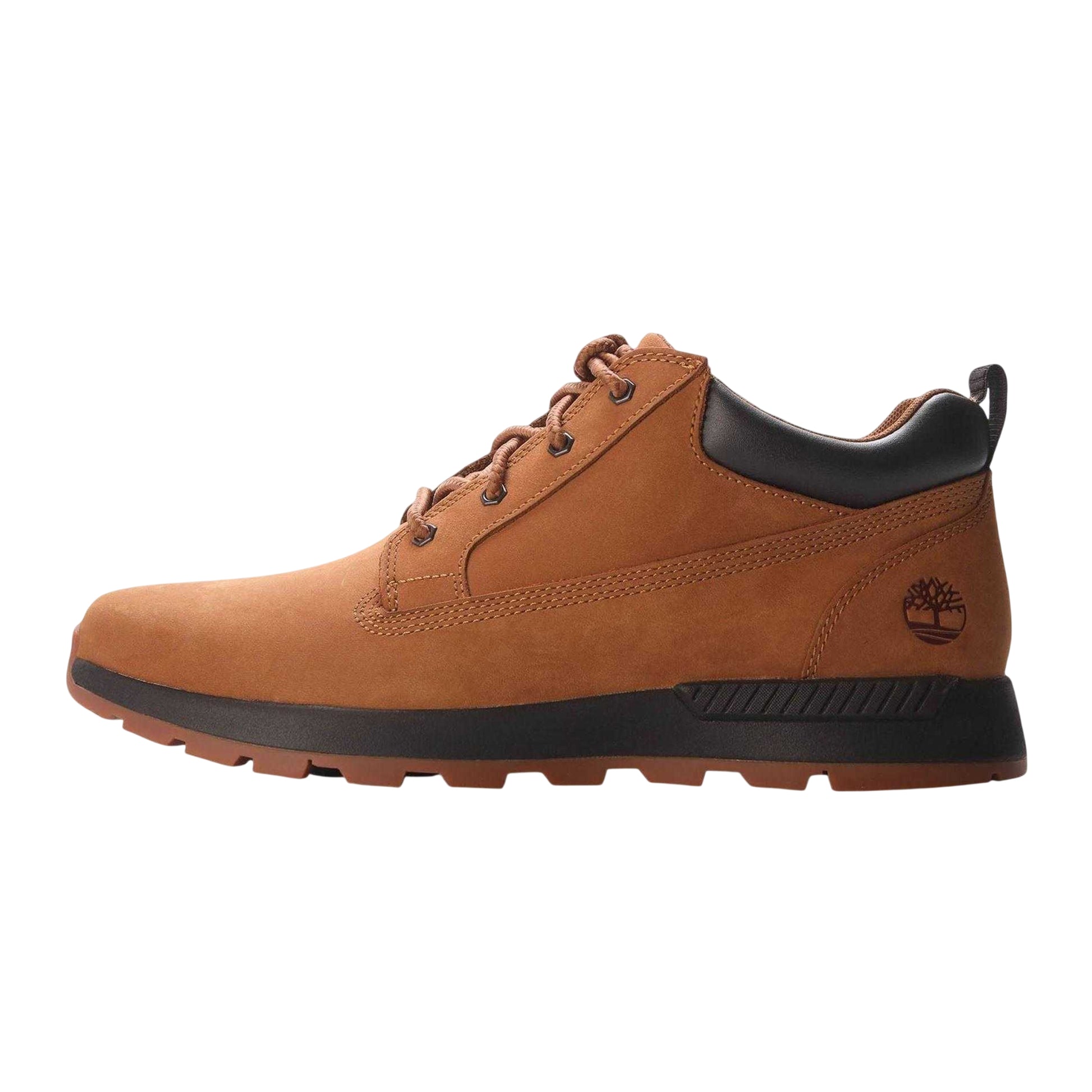 Brown - Back - Timberland Mens Killington Trekker Nubuck Boots